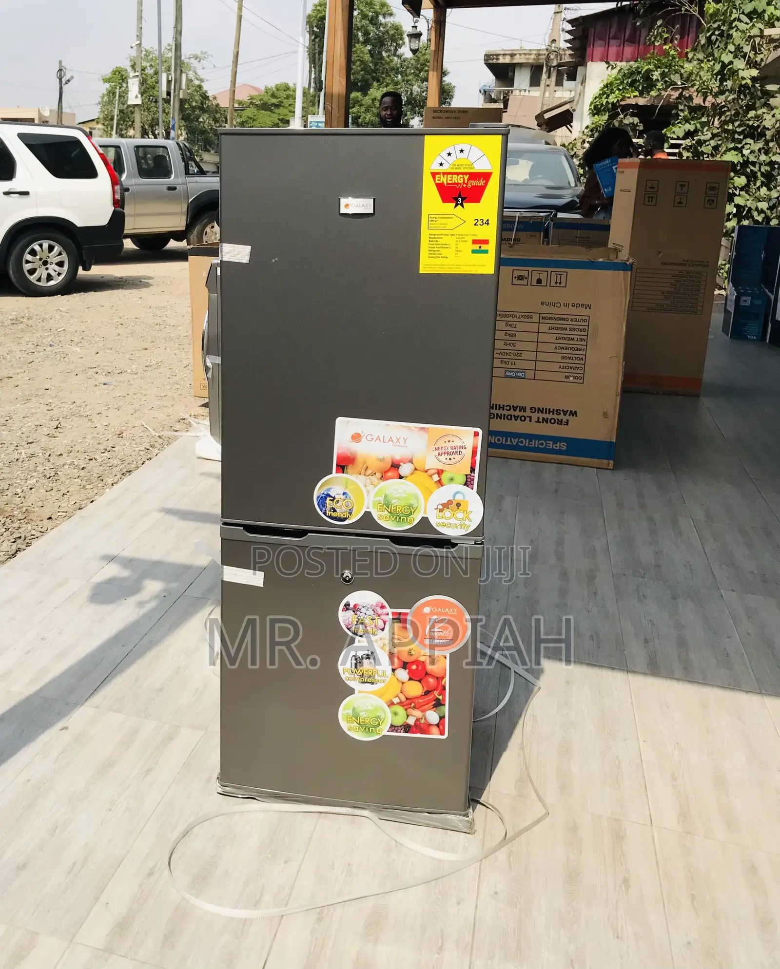 Beautiful Made Galaxy 200tm Double Door Electric Fridge.