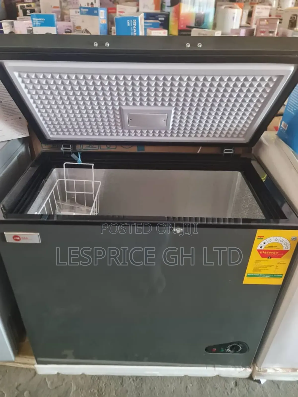 Foods Kept Safely- H a Chest Freezer!
