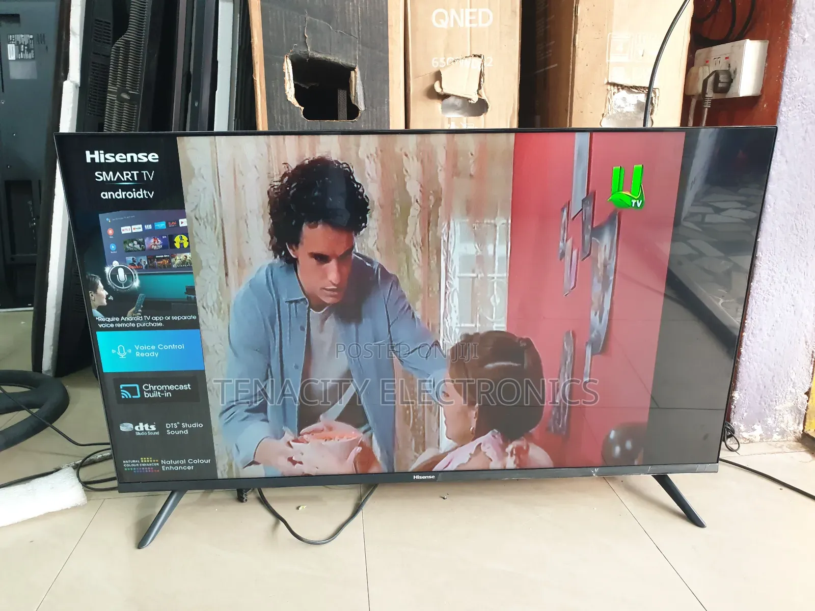 Android Hisense 40"Led Smart Satellite Tv