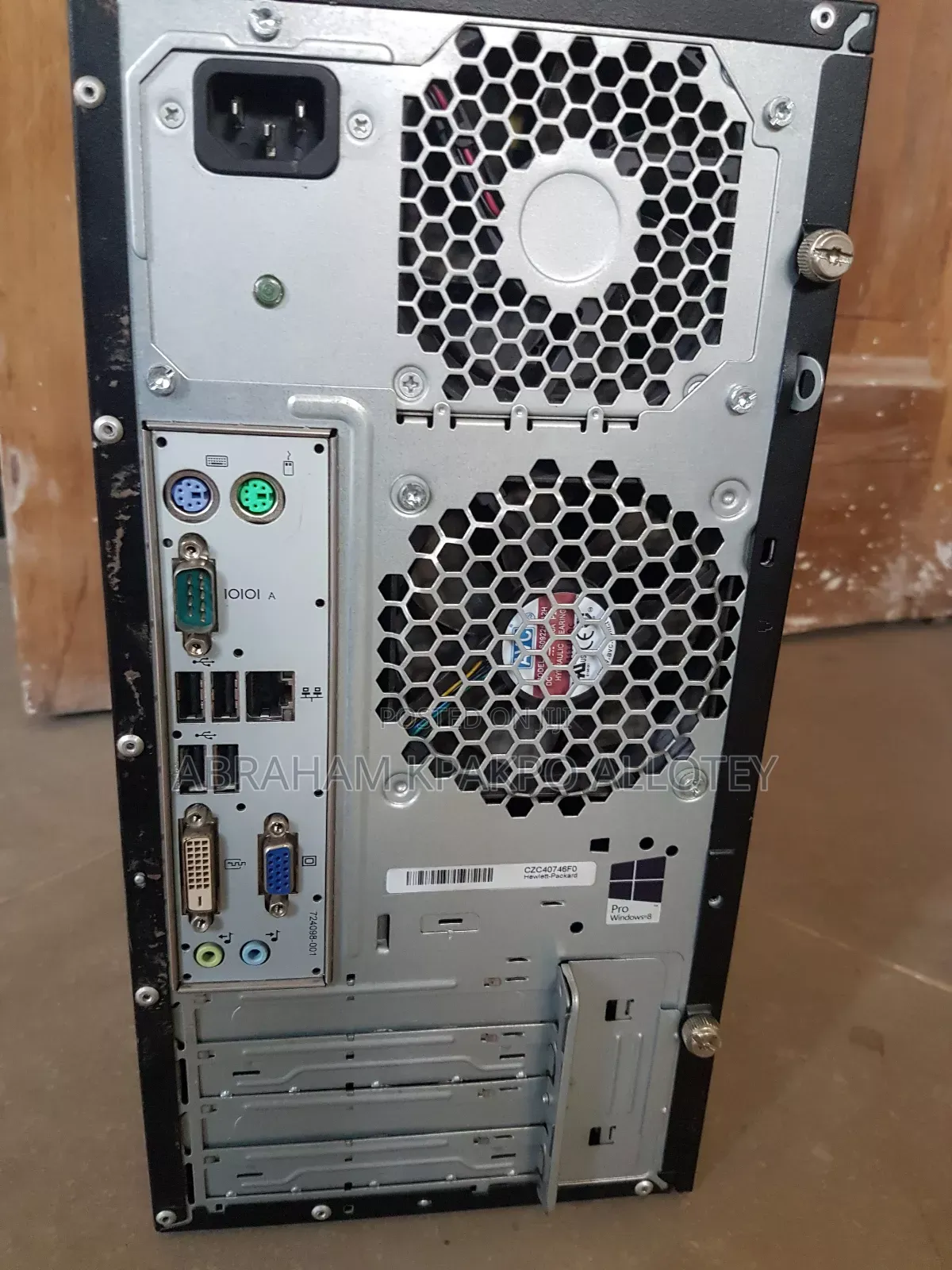 Desktop Computer HP 4GB Intel Core I5 HDD 500GB