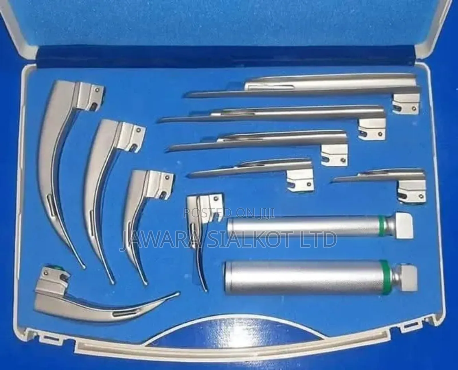 Laryngoscope
Machintosh and Miller Set With 12 Blade