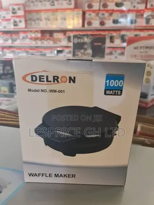 Powerful Delron Waffle Maker