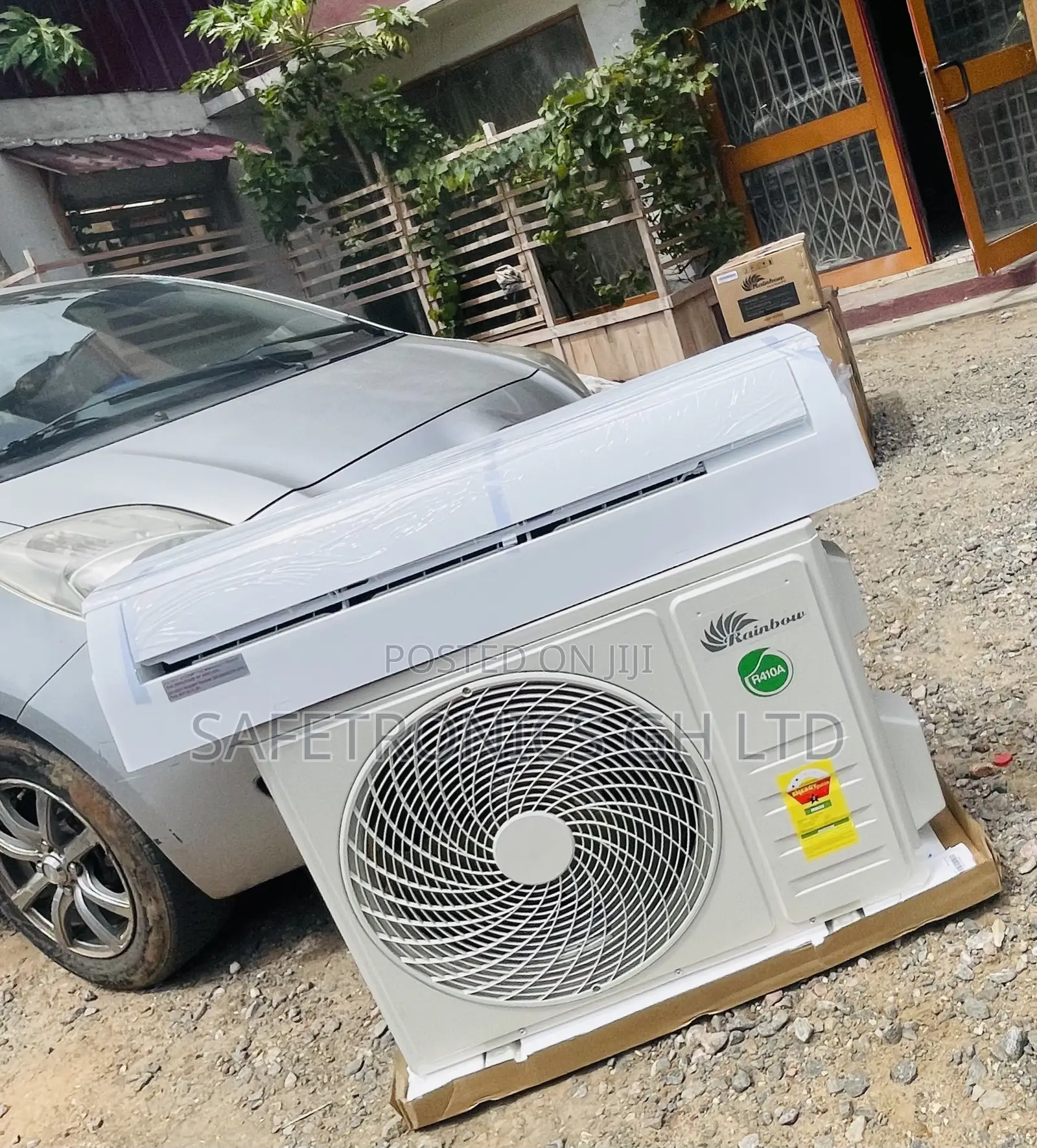 Anti Rust White 1.5 Horsepower R410 Rainbow Split Ac