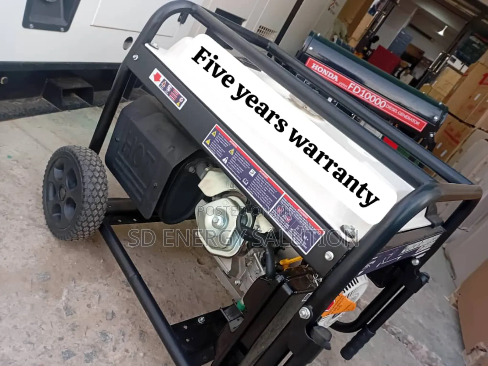 Power Pro 10kva 10000watts Uk Petrol Generator 10kva