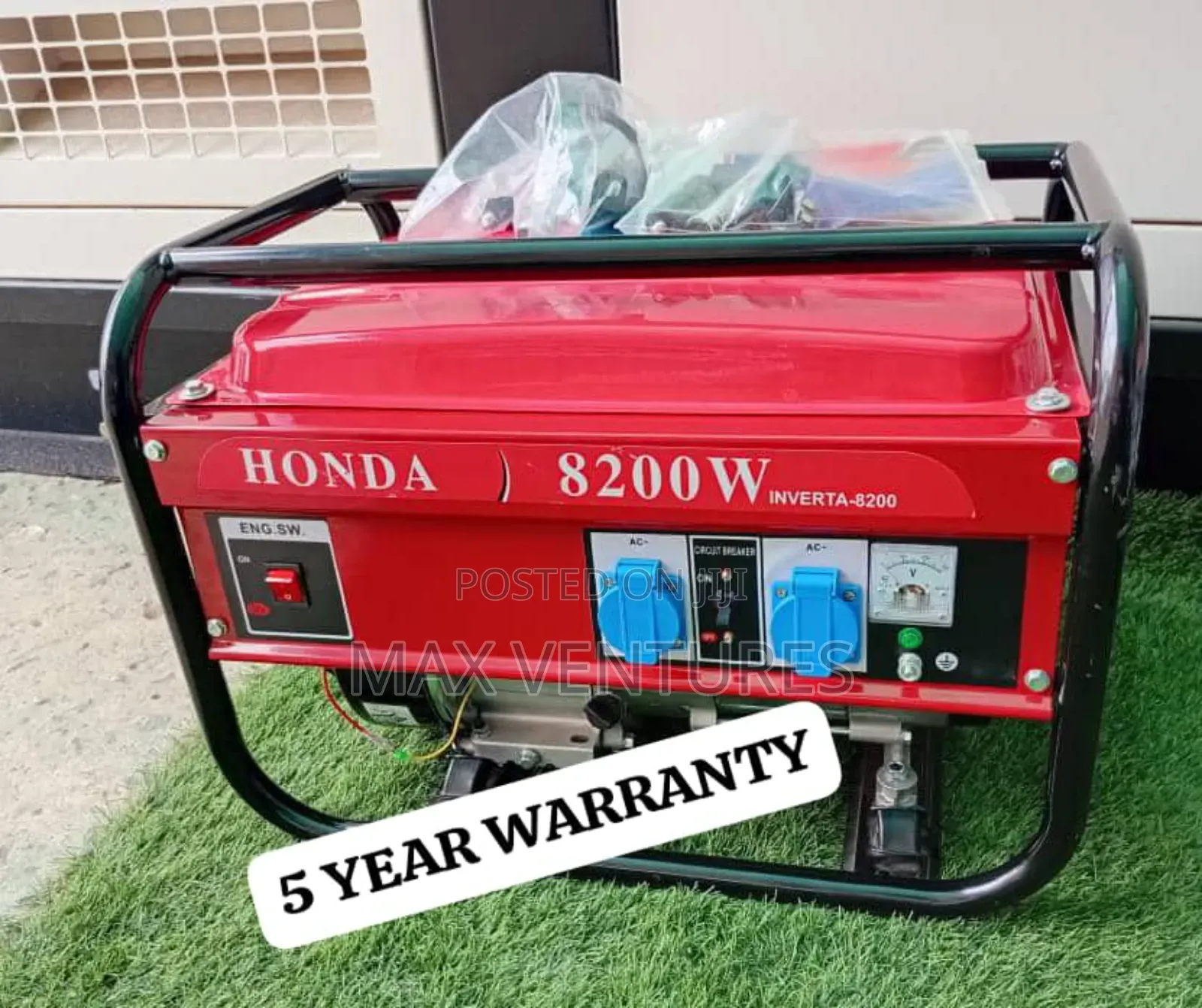 Standard 7.2kva Honda Petrol Generator