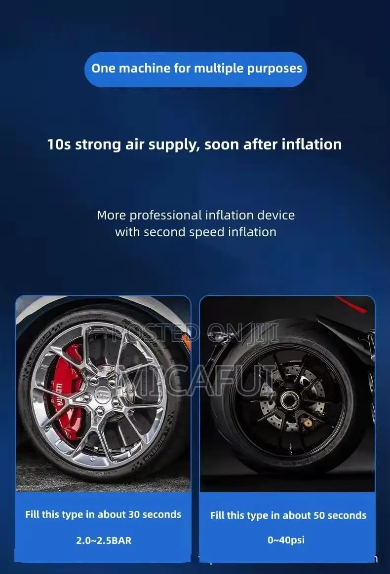 Portable Car Tire Inflator Pump