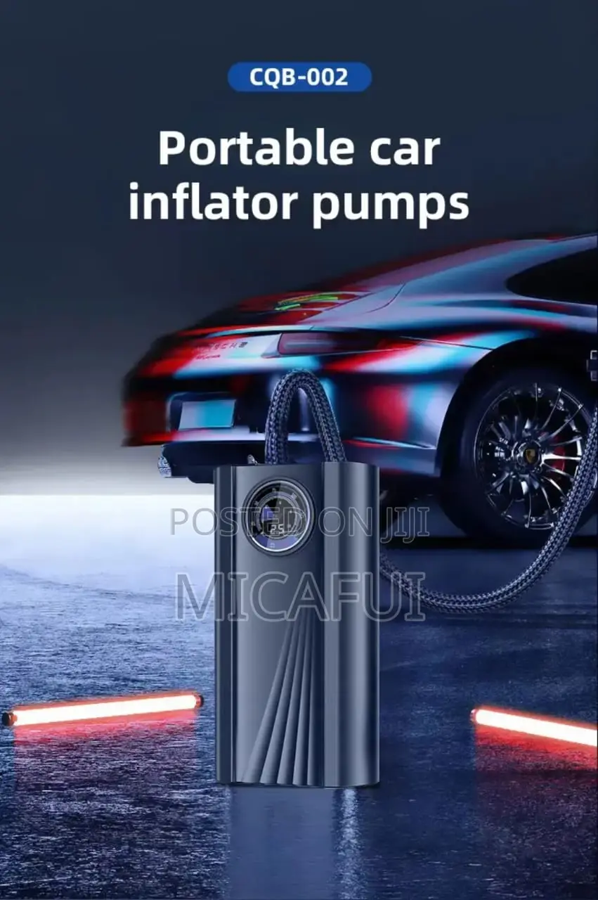 Portable Car Tire Inflator Pump