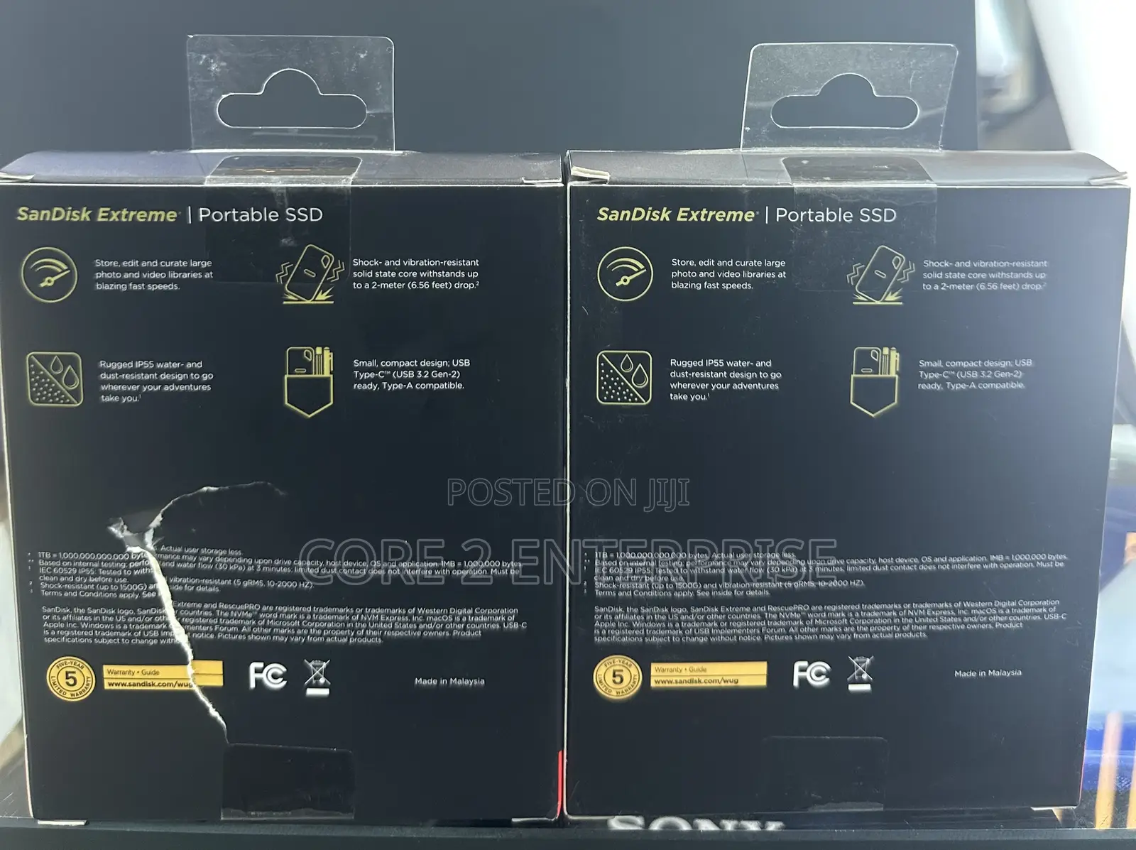 Sandisk Extreme Portable SSD – 1tb