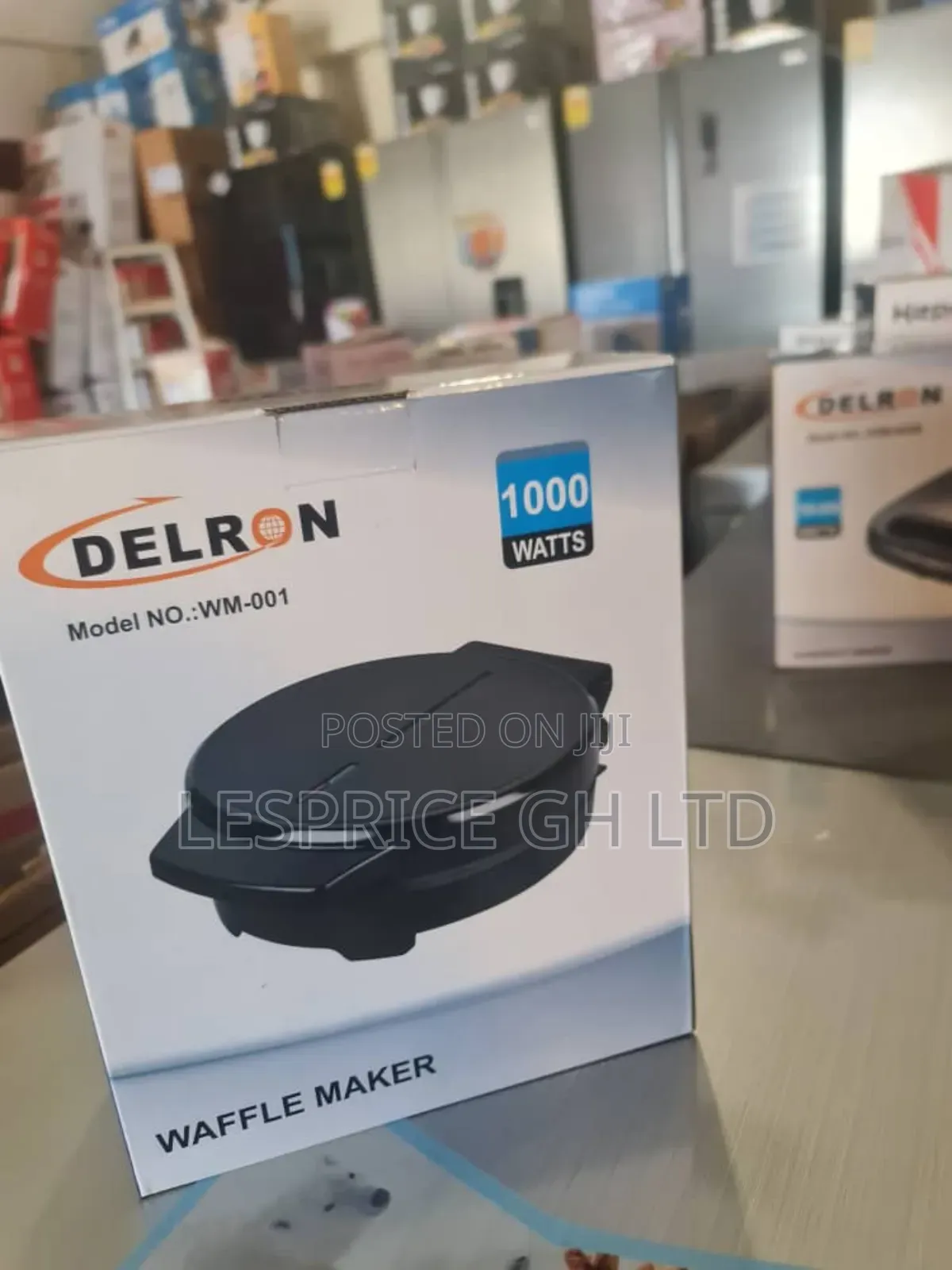 Perfect Delron Heart Waffle Machine!