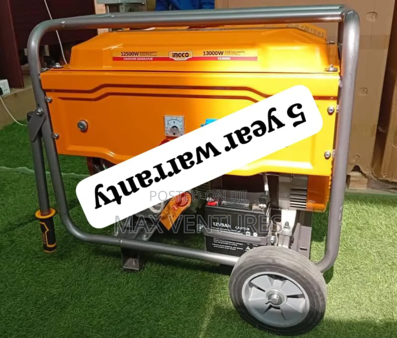 Power House Ingco 10kva 13kw Petrol Uk Generator