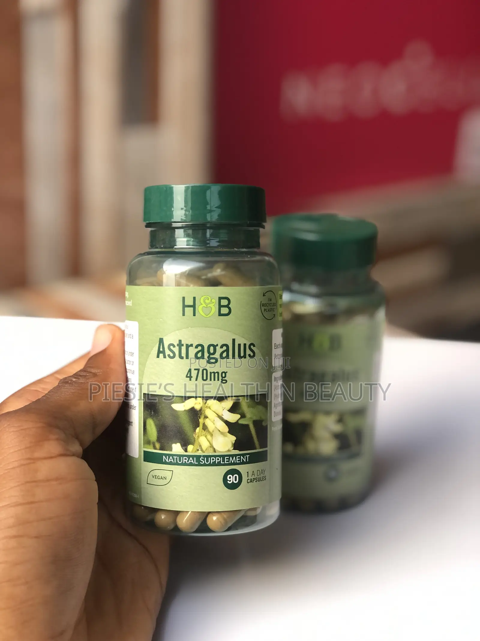 Holland Barrett Astragalus 470mg 90 Capsules