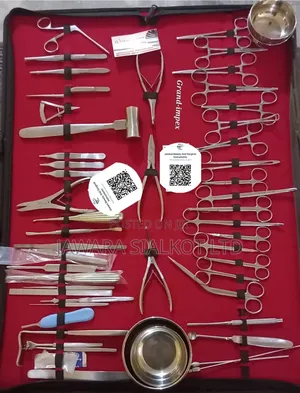 Plastic Surgery Set 56 Pieces Stainless Steel Standard Pack