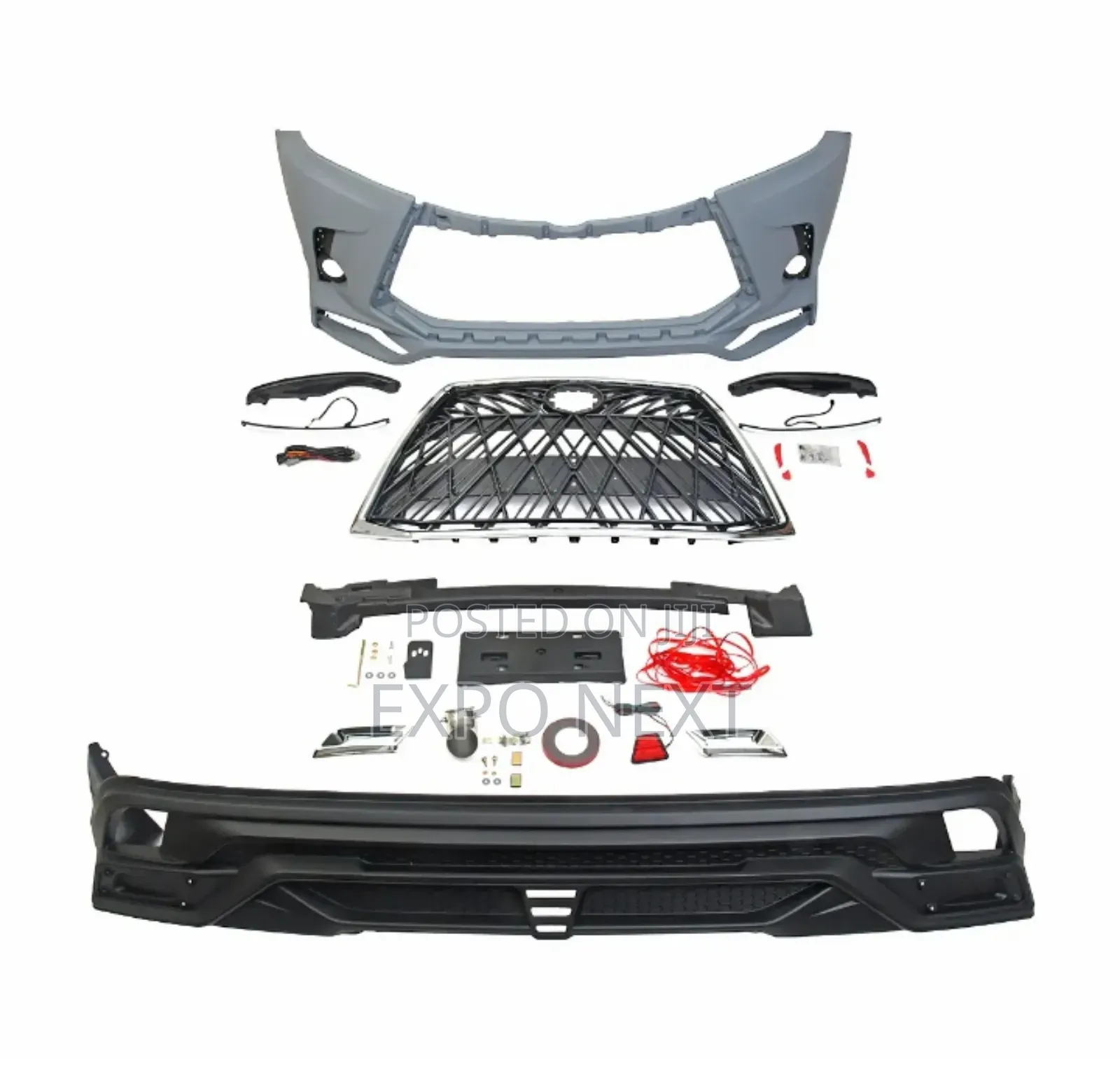 Toyota Highlander Spec Upgrade Bumper 2016-2023