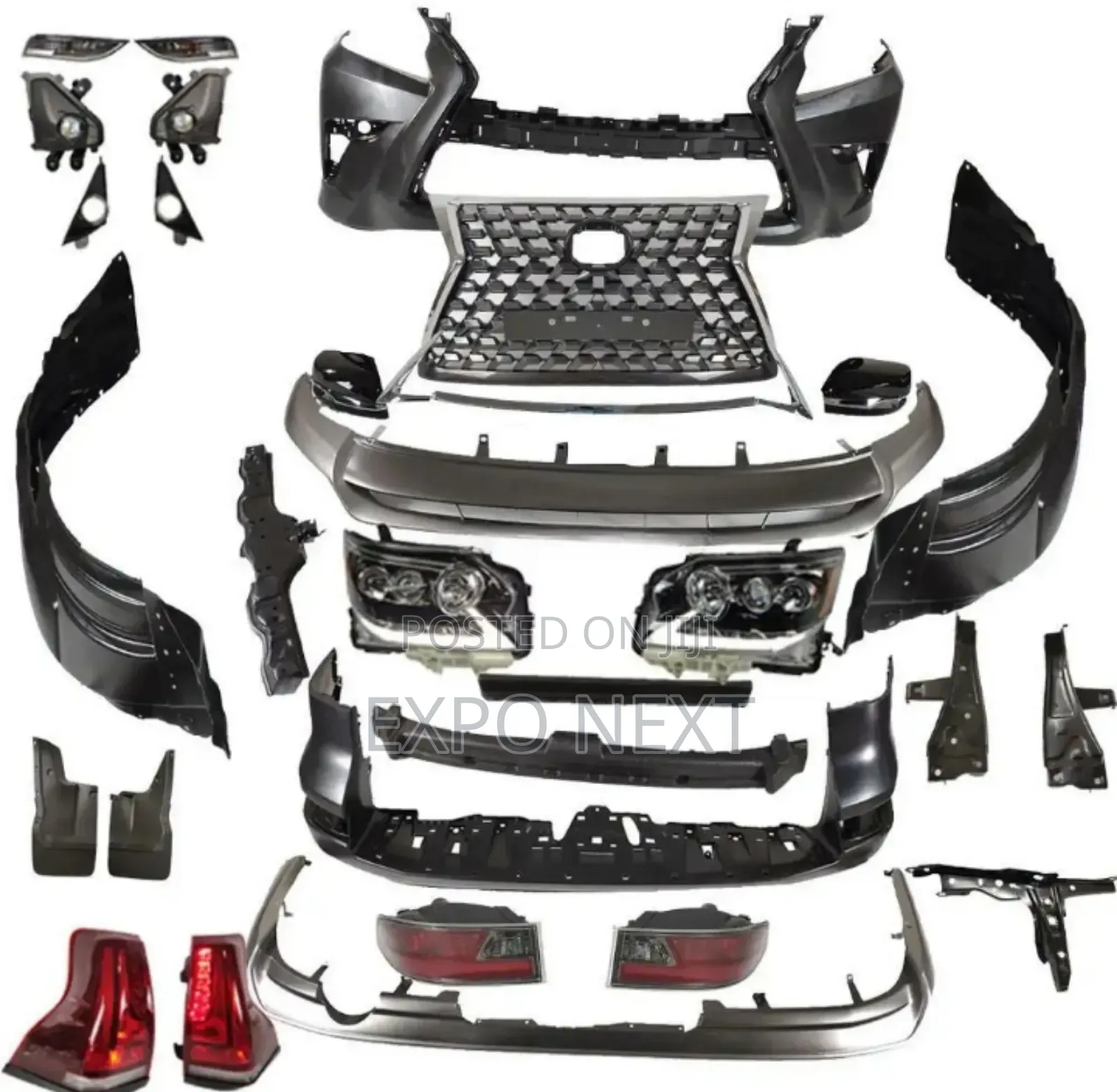 Toyota Highlander Spec Upgrade Bumper 2016-2023