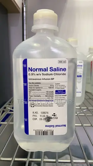 Normal Saline Solution Usp. - 500mls