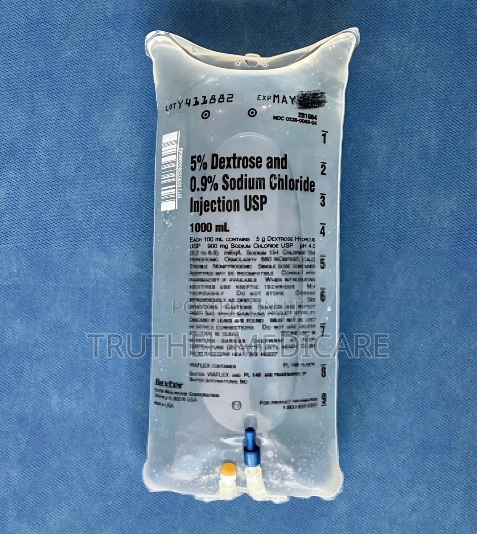 Normal Saline Solution Usp. - 500mls