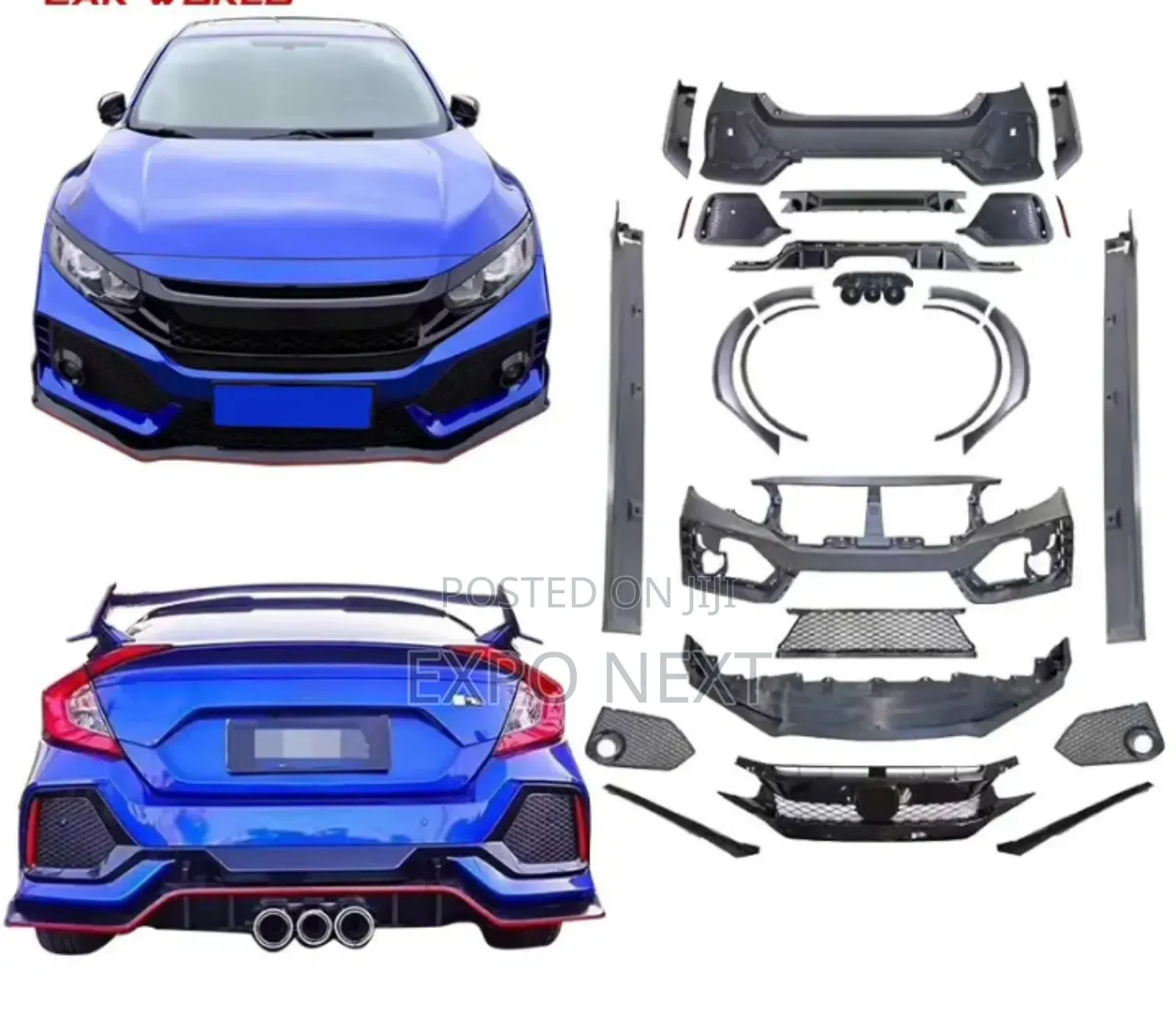 Civic Spec Upgrade Bumper 2022-2023