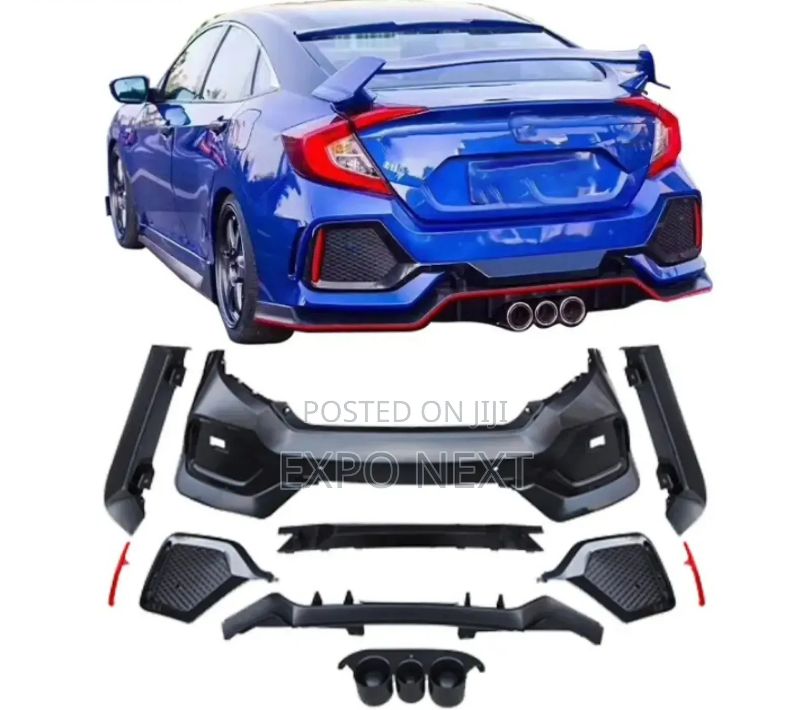 Civic Spec Upgrade Bumper 2022-2023