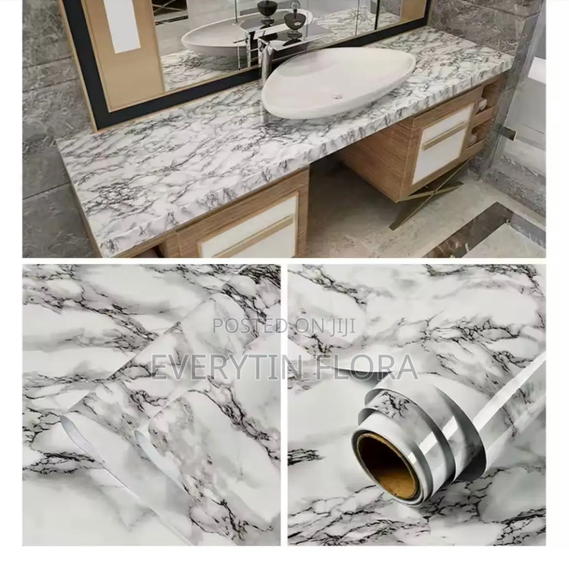 Marble Stickers (Self Adhesive No Glue Needed)