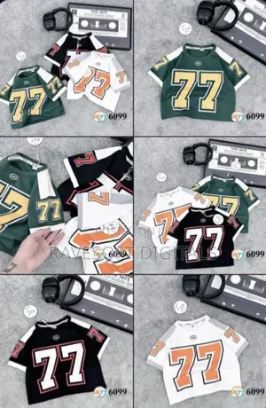 Unisex Kids Cotton Jerseys