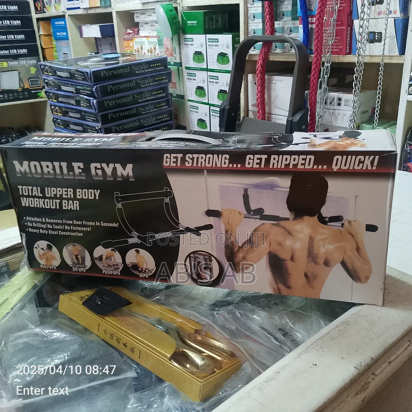 Mobile Gym ( Plus Up Bar )