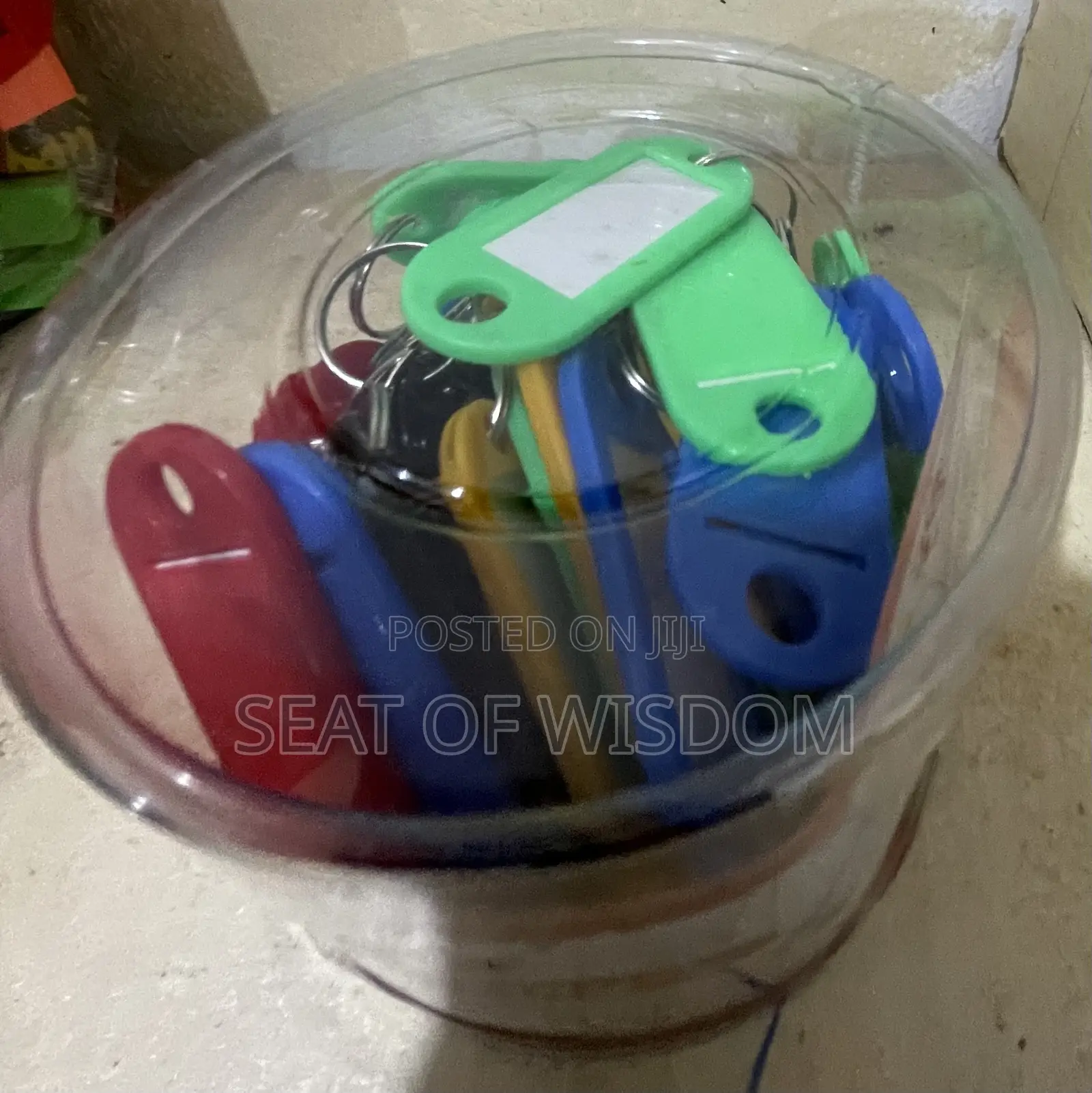 Colour Key Ring