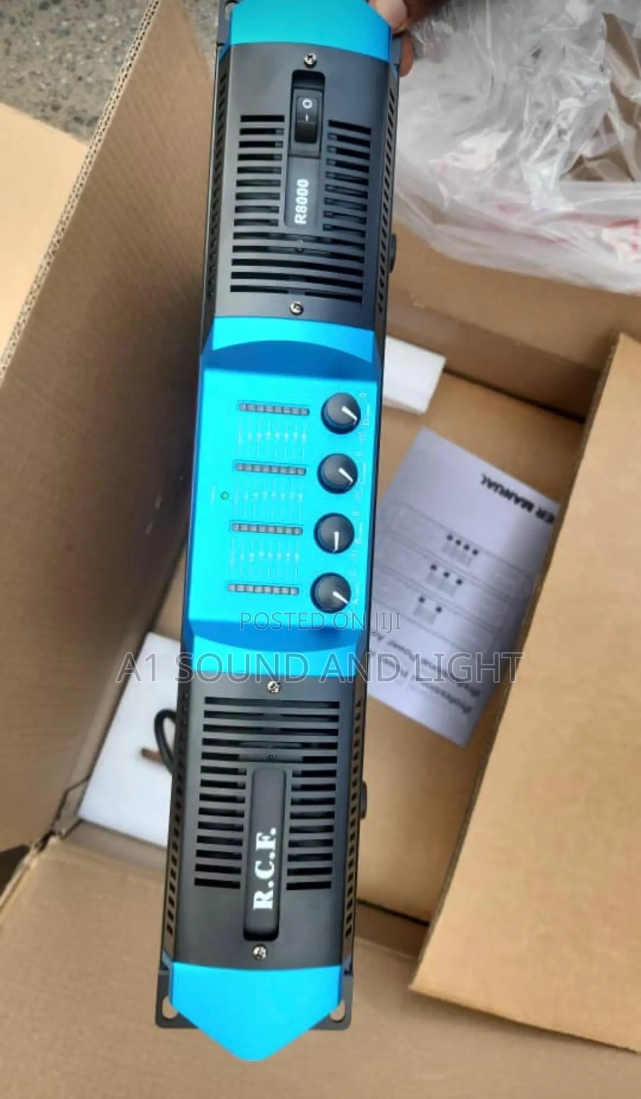 RCF R8000 Amplifier [4 Channels]
