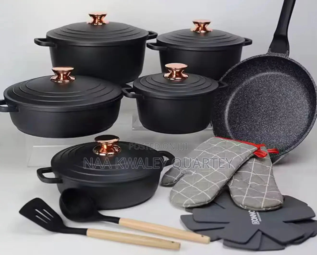 Die-Cast Aluminium Cookware Set
