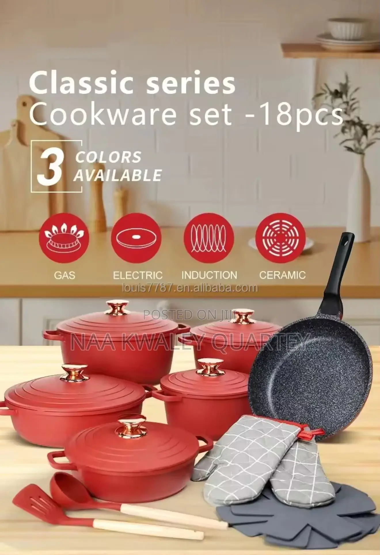 Die-Cast Aluminium Cookware Set