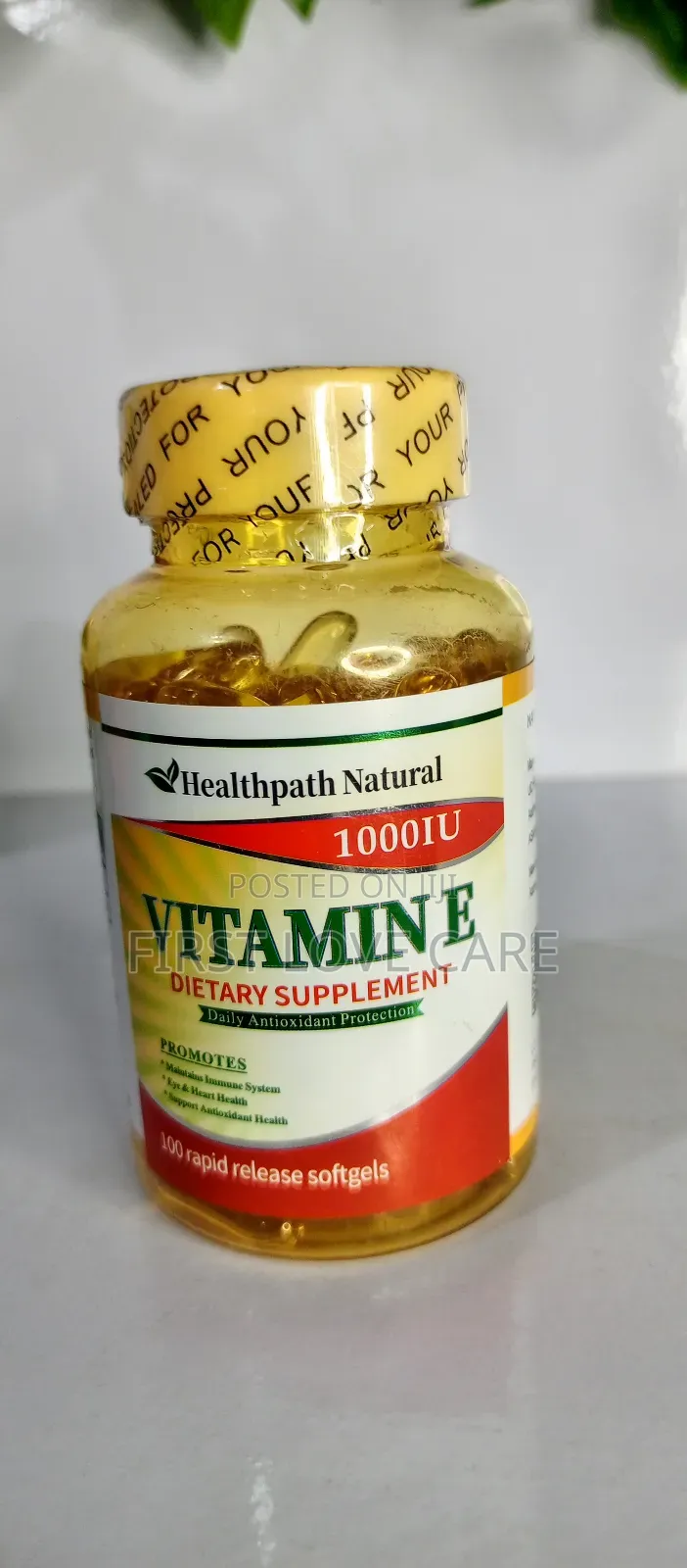 Healthpath Natural Vitamin E 1000iu