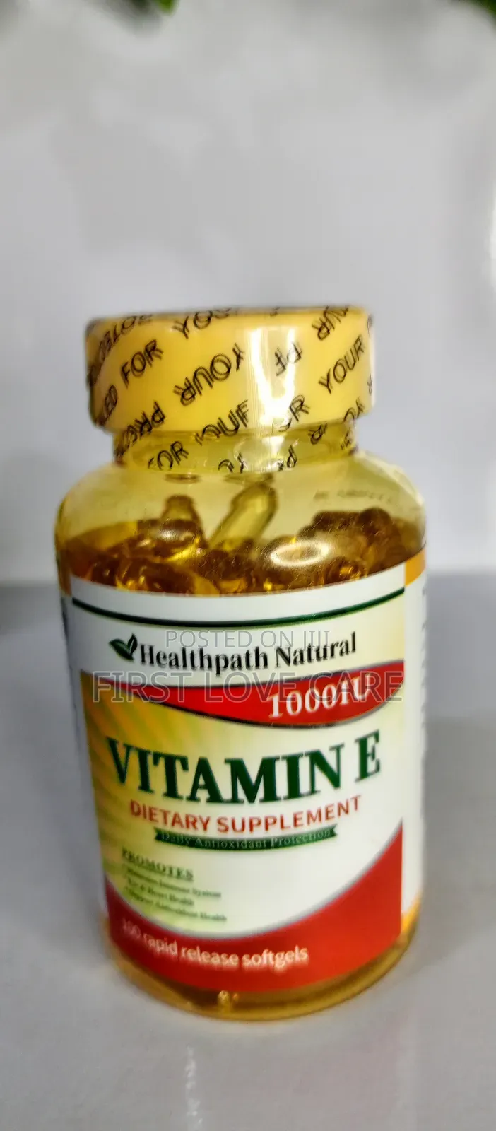 Healthpath Natural Vitamin E 1000iu