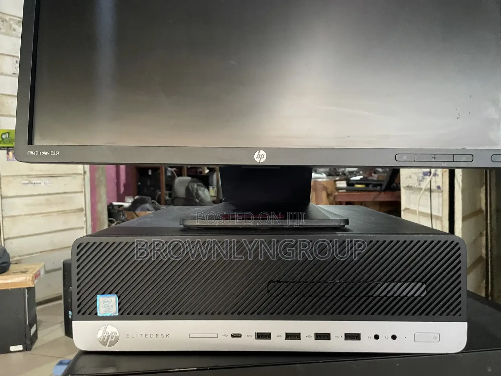 Desktop Computer HP EliteDesk 800 8GB Intel Core I5 SSD 500GB