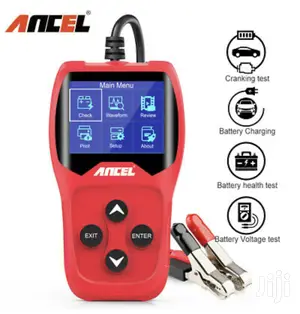 Professional Car Battery, Alternator And Charging System Tester