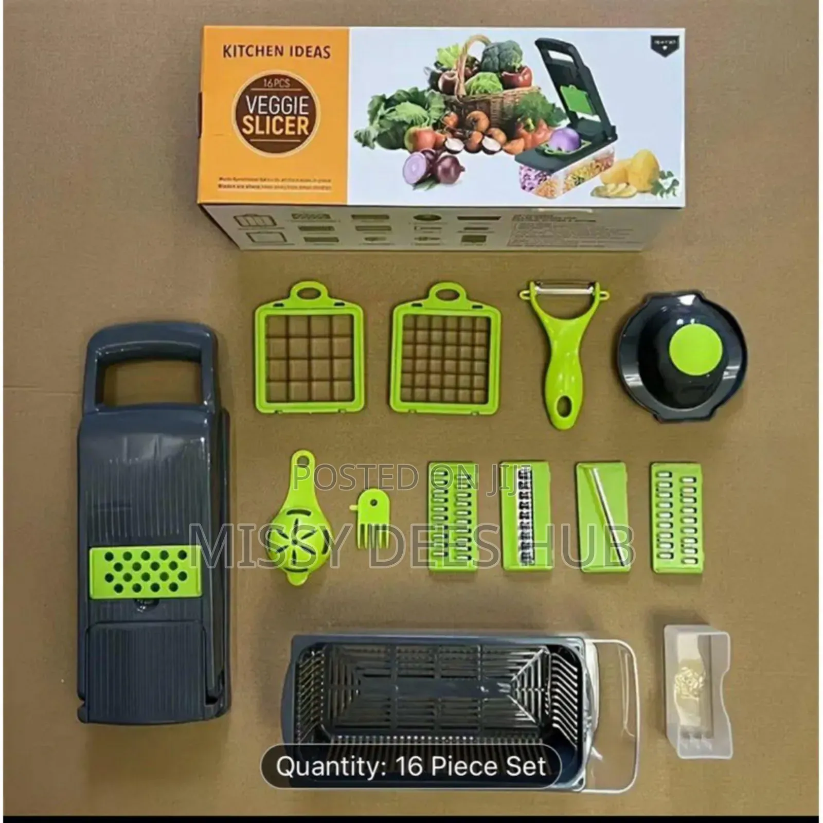 16in1 Kitchen Ideas Veggie Slicer