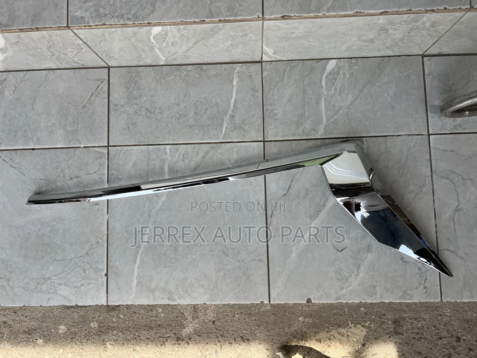 Toyota Land Cruiser Prado Headlight Trim Chrome 2017-2023