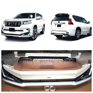 Toyota Landcruiser Prado 2018-2023 Bumper Spoiler Led
