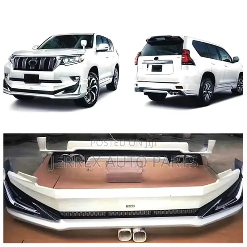 Toyota Landcruiser Prado 2018-2023 Bumper Spoiler Led