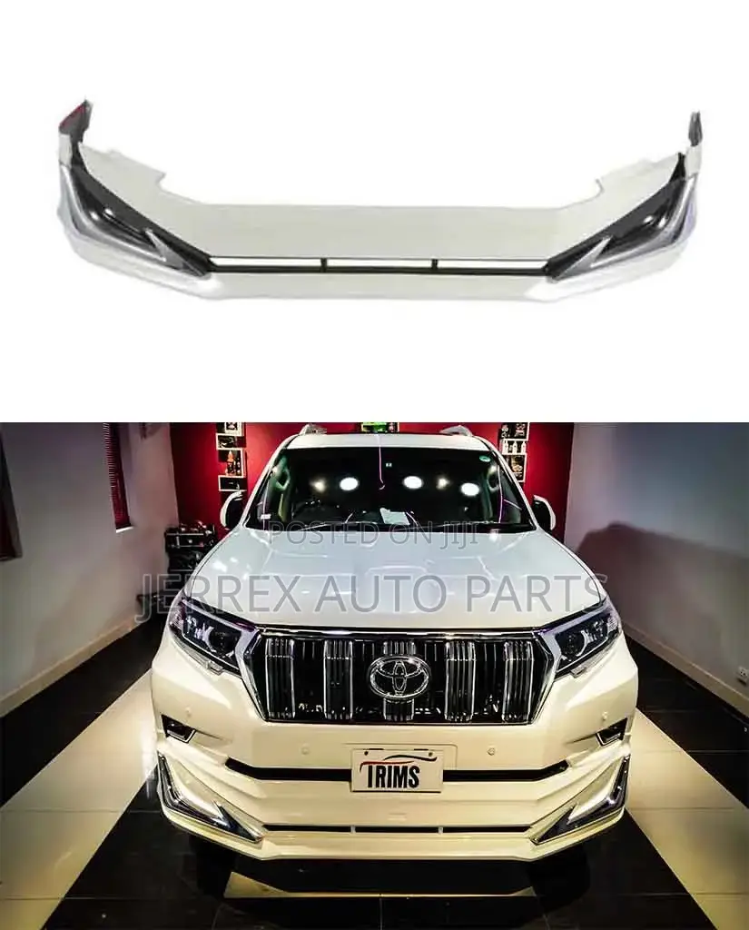 Toyota Landcruiser Prado 2018-2023 Bumper Spoiler Led