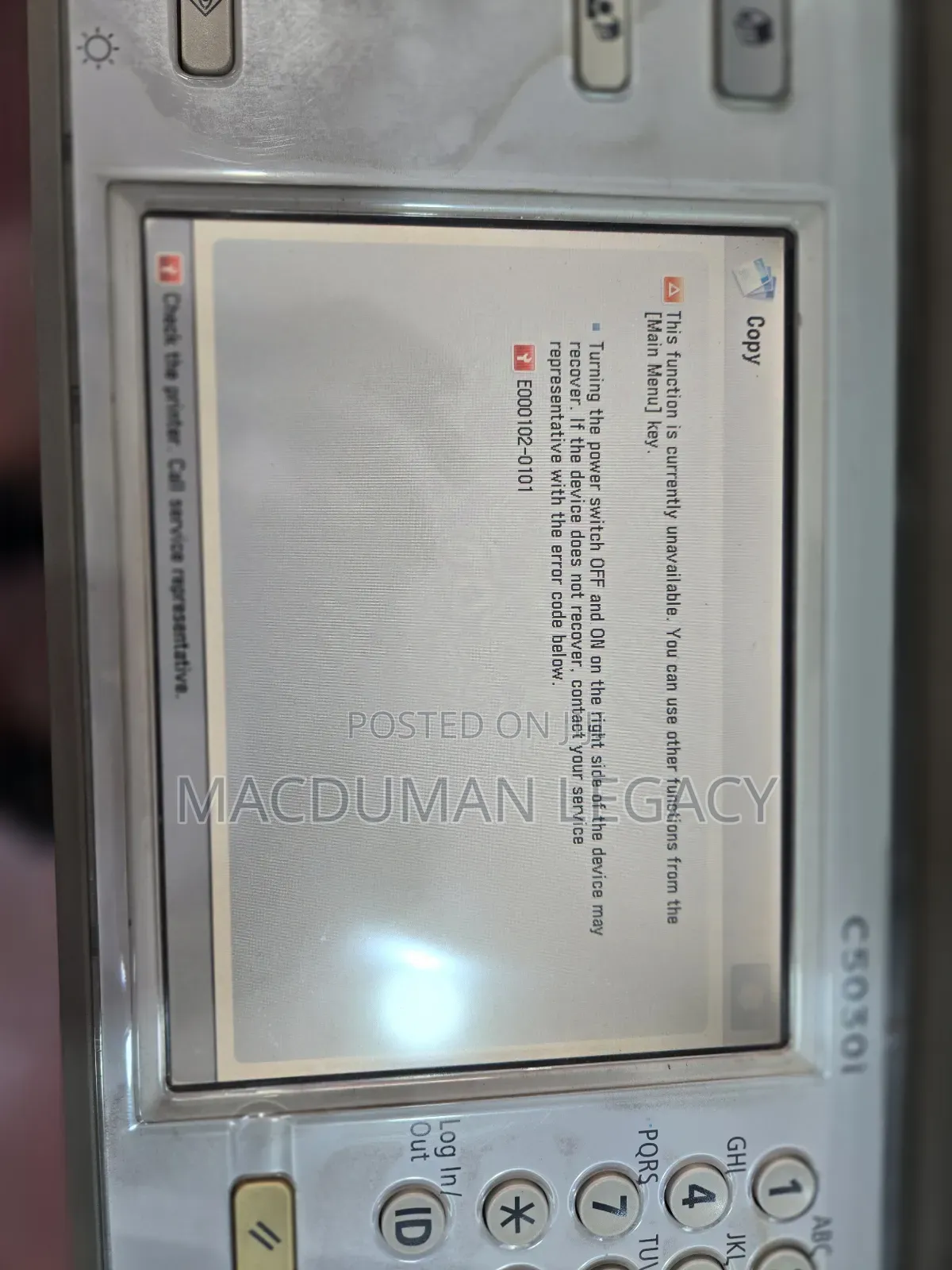 C50530i Canon Photocopier