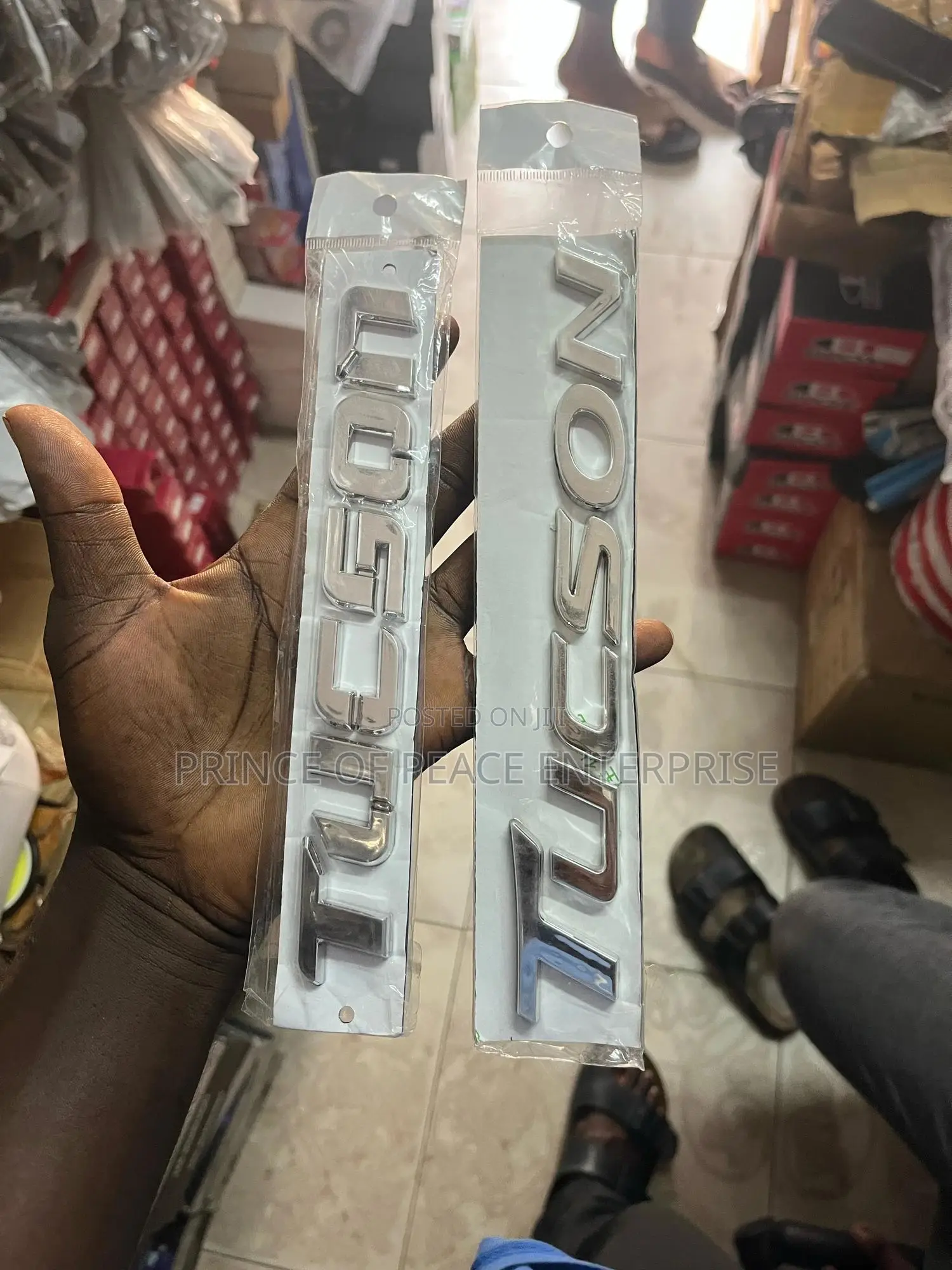 Hyundai Tucson Written Letters