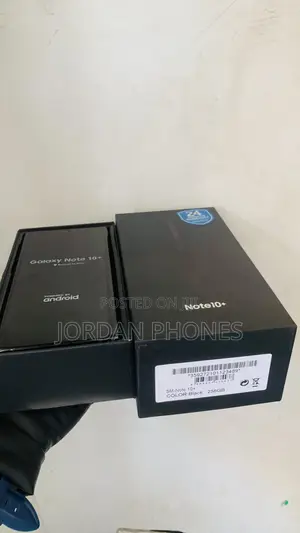 New Samsung Galaxy Note 10 Plus 256 GB Black