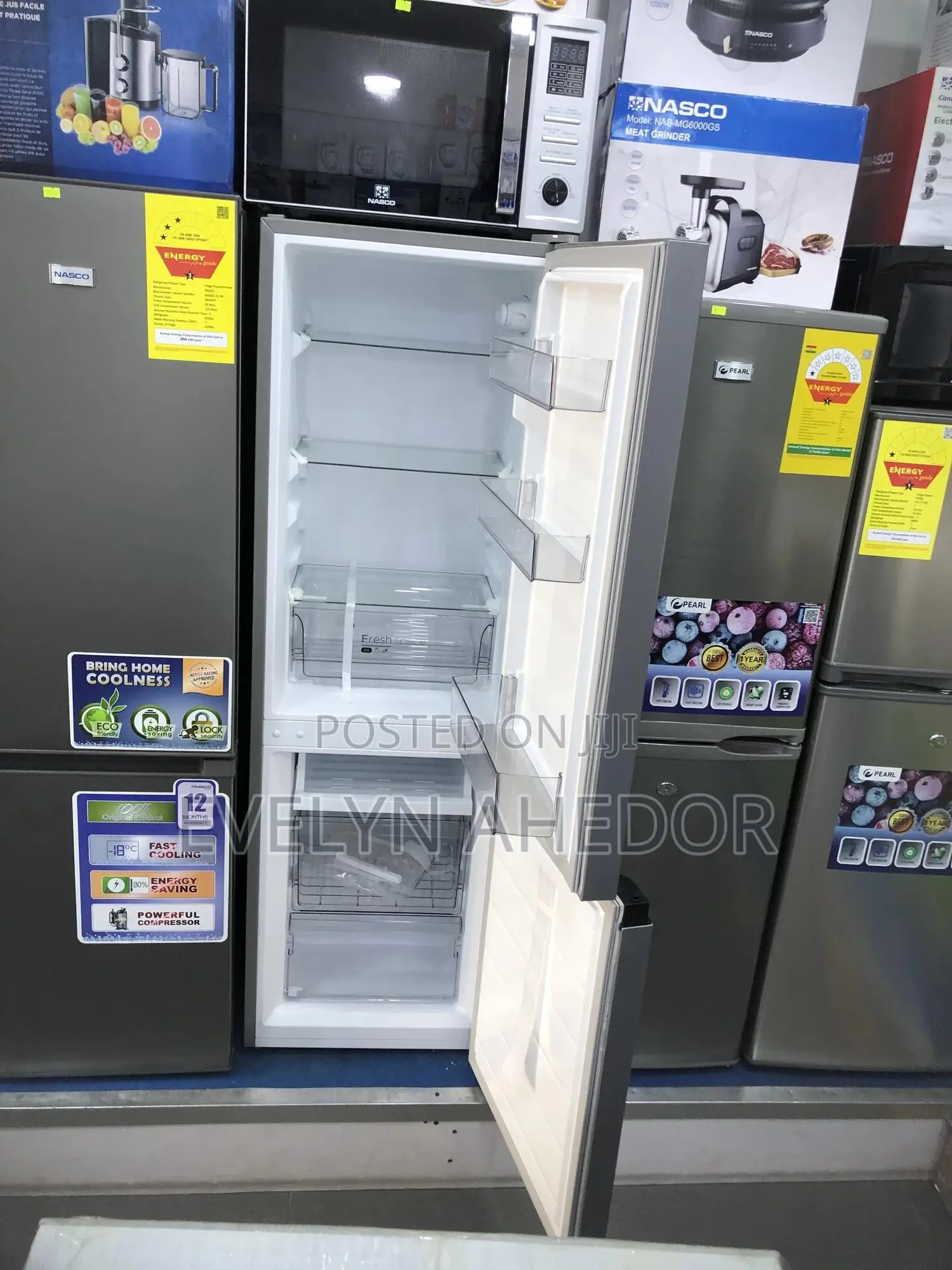 Very Neat And Affordable Midea Bottom Freezer 174 Liters