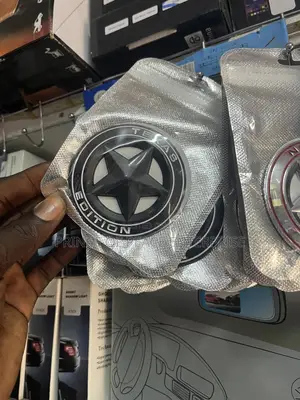 Silver Long Star Edition Emblem