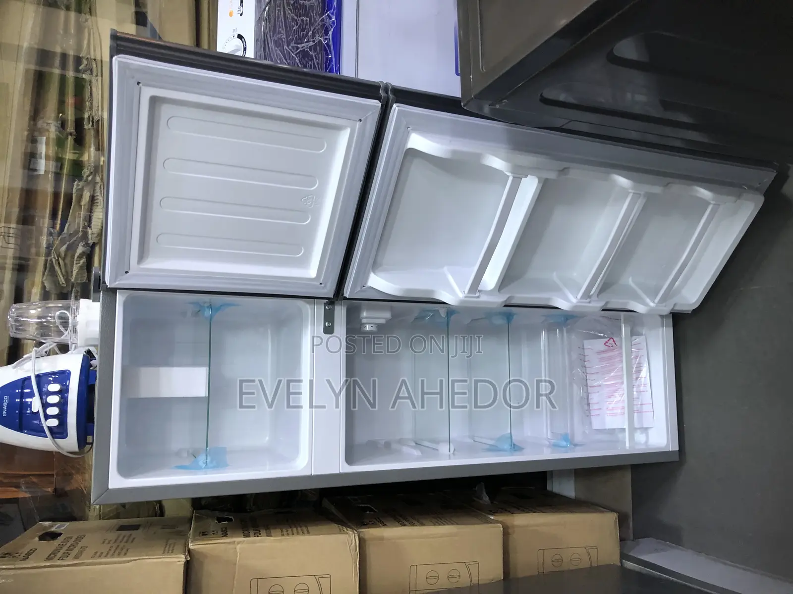 Slim Fit Nasco Top Freezer 98 Liters Available As Seen