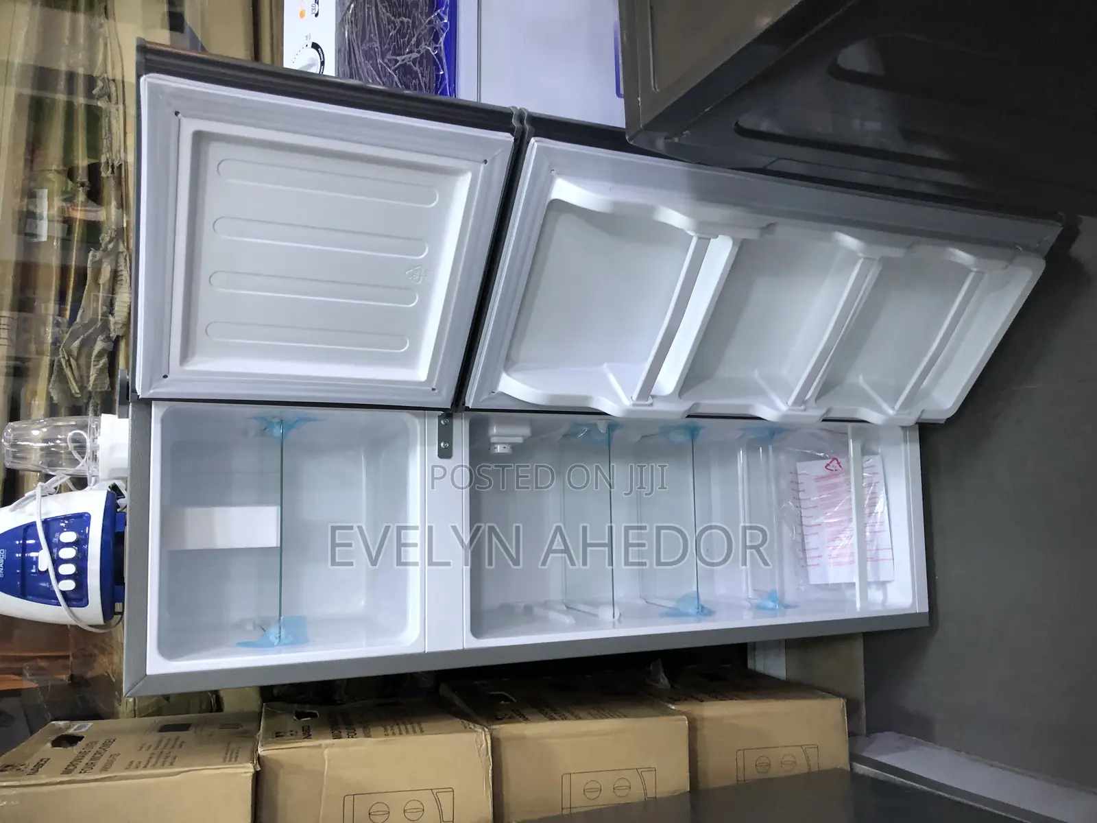 Slim Fit Nasco Top Freezer 98 Liters Available As Seen
