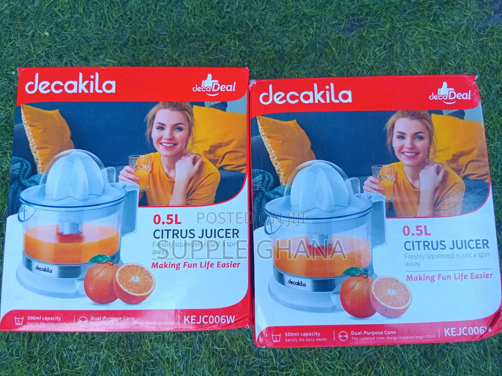 Quality 0.5l Decakila Citrus Juicer Energetic System