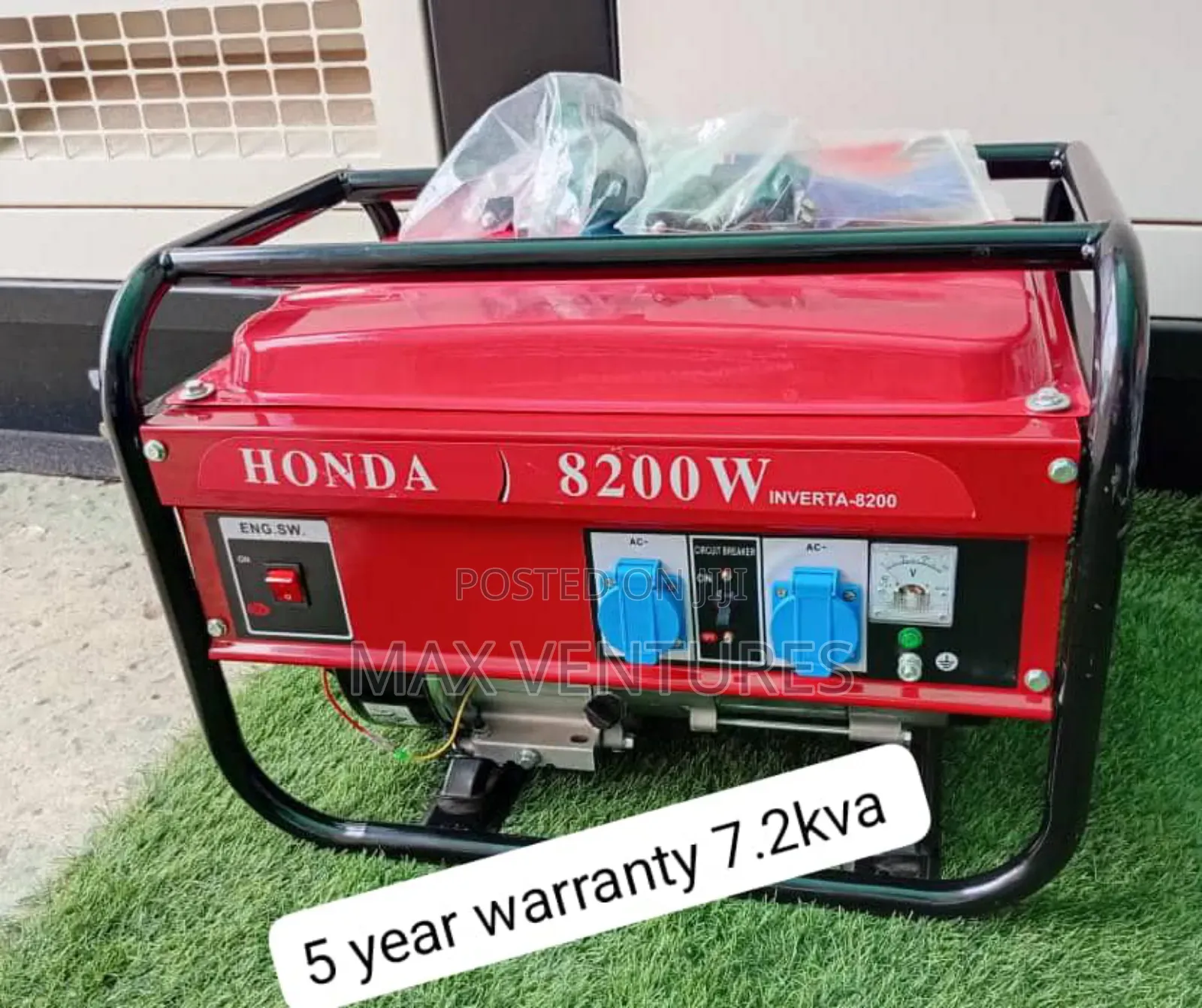 7.2kva Rated Output Honda 7.2kva 8.2kw Petrol Genset Japan