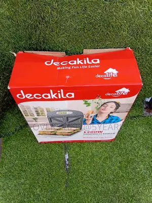 Exclusive Deal Decalife 1200w Decakila Sandwich Maker