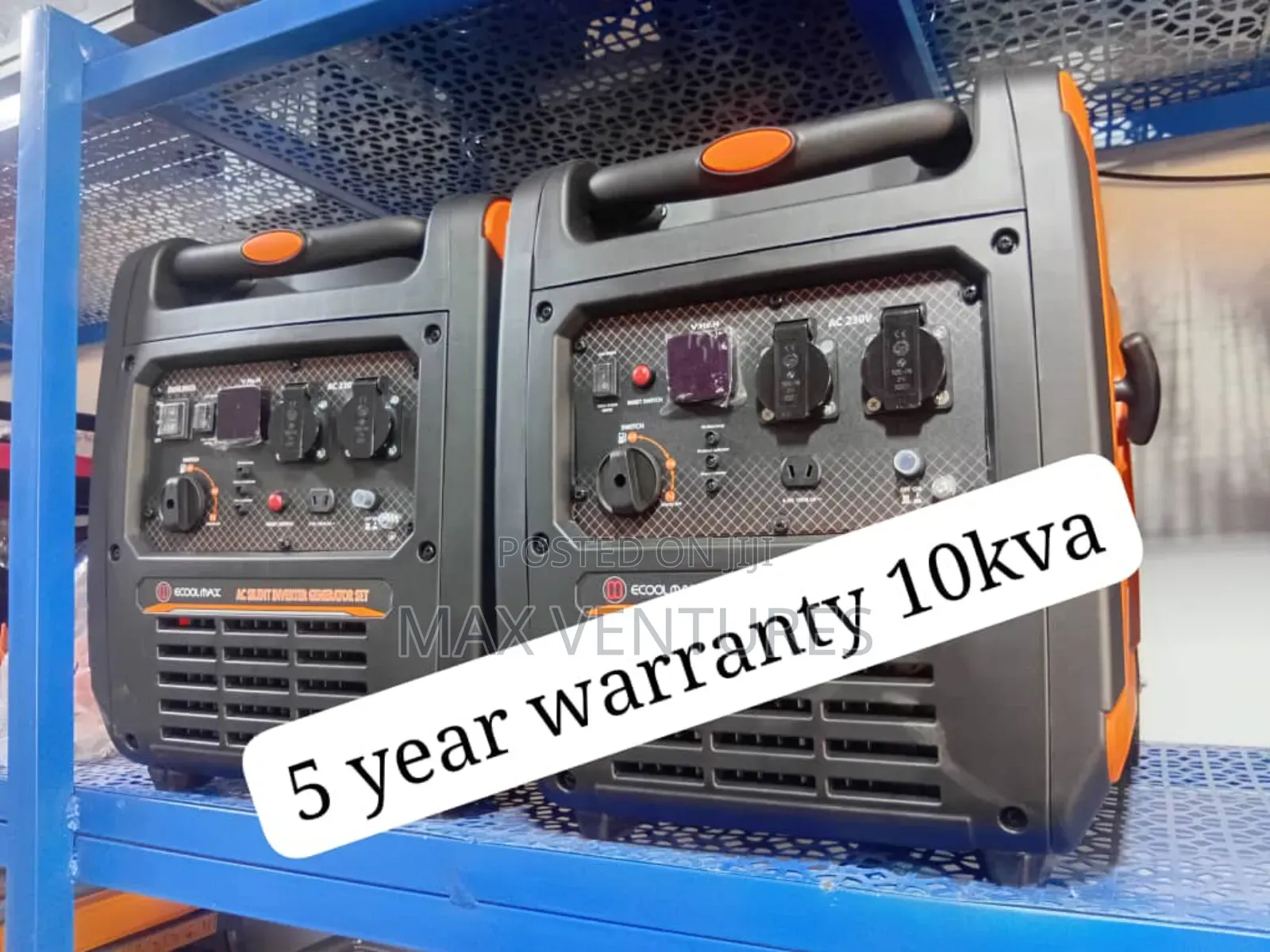 10kva Rated Output Ecoolmax 10kva 10kw Diesel Genset Uk Made