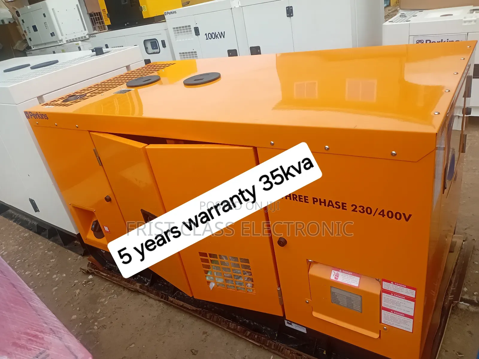 Electrifying Solution 35kva Silent Diesel Generator